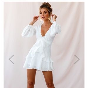 Selfie Leslie White Dress